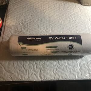 Future Way RV Water Filter, Reduces Odors, Bad Taste, Sentiments, Without Hose
